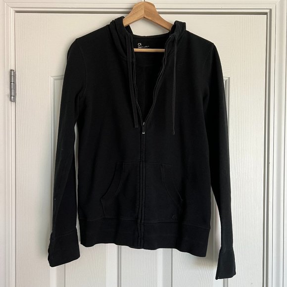 GAP Jackets & Blazers - Gap Fit Black Zip Up Jacket Medium